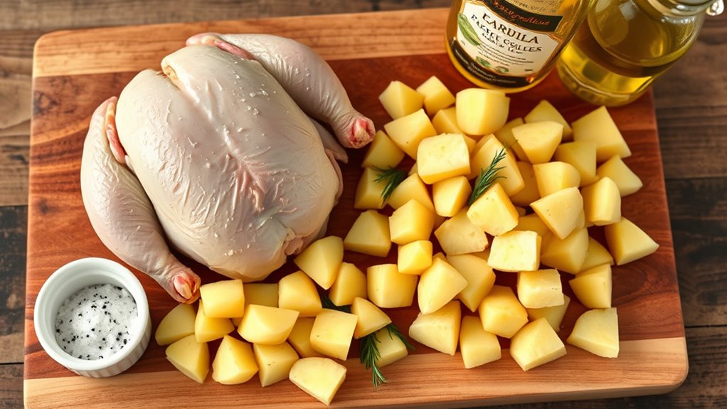 prepare ingredients and tools