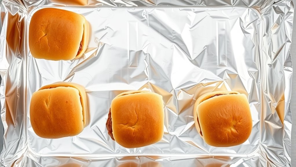 protect with aluminum foil