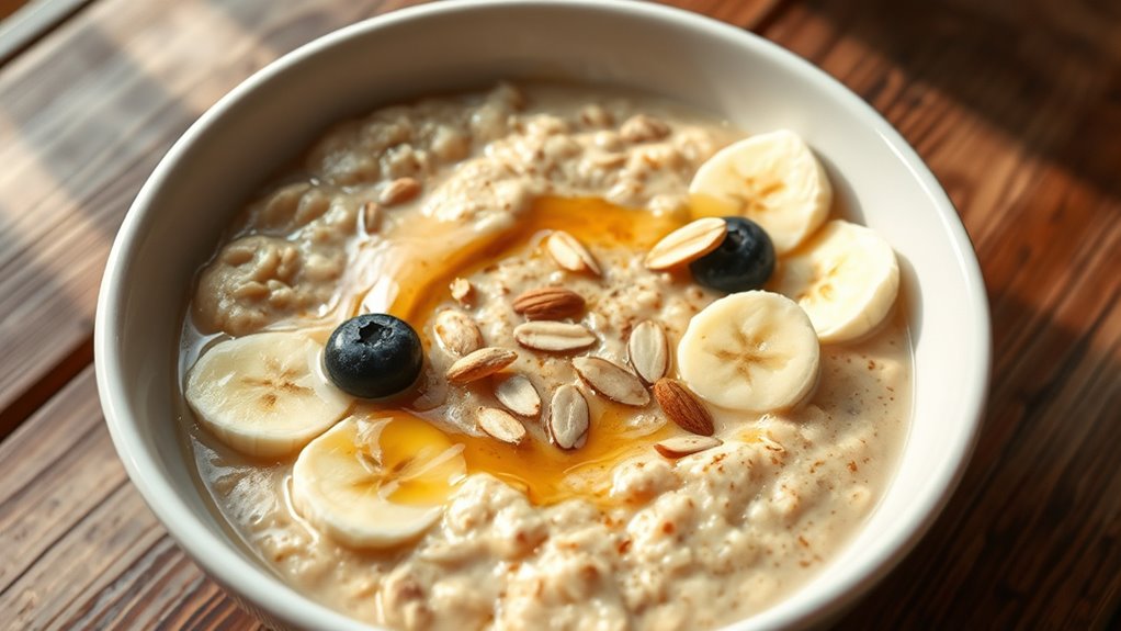 quick microwave banana oatmeal