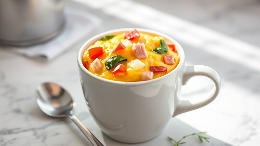 quick microwave egg dish