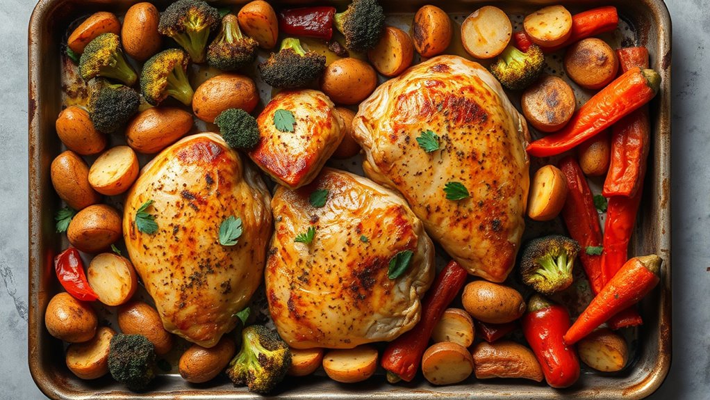 ranch chicken with vegetables