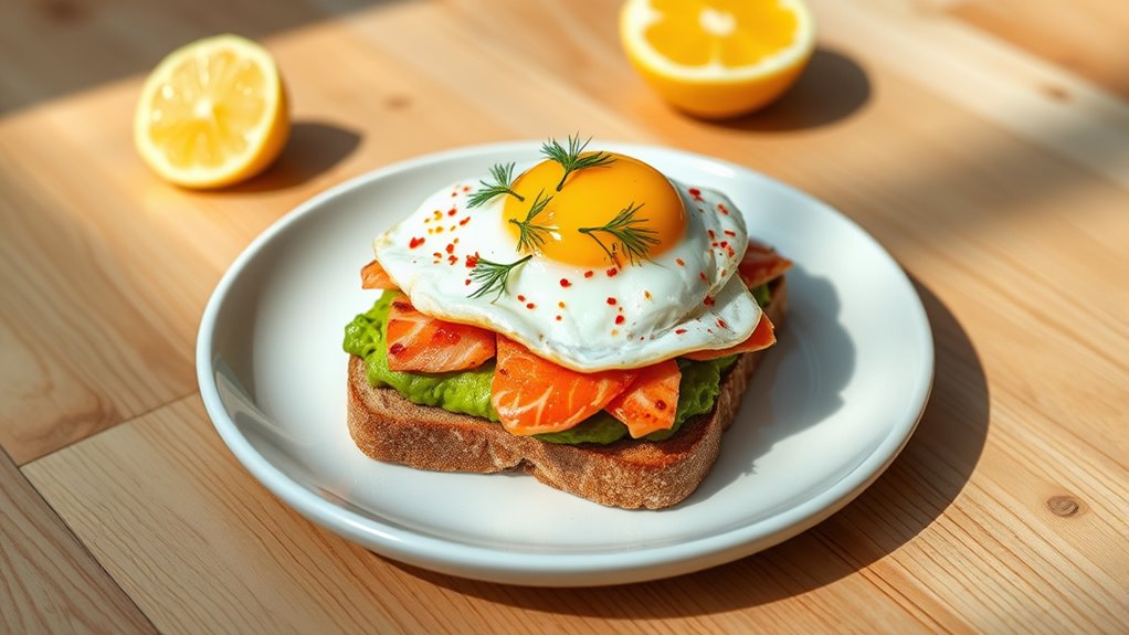 salmon avocado breakfast recipe