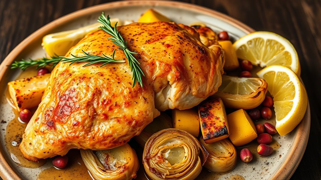 savory fennel infused chicken