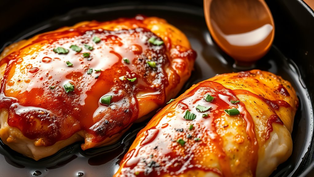 savory honey garlic chicken