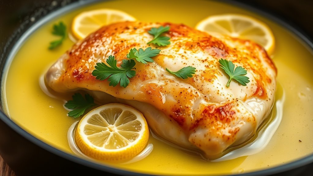 savory lemon garlic chicken
