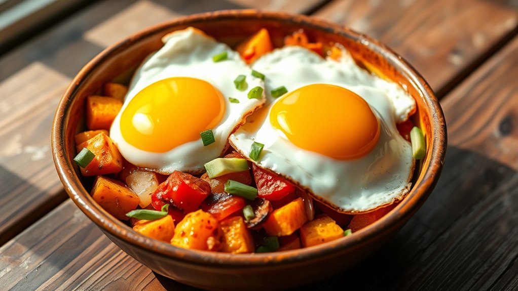 savory sweet potato breakfast