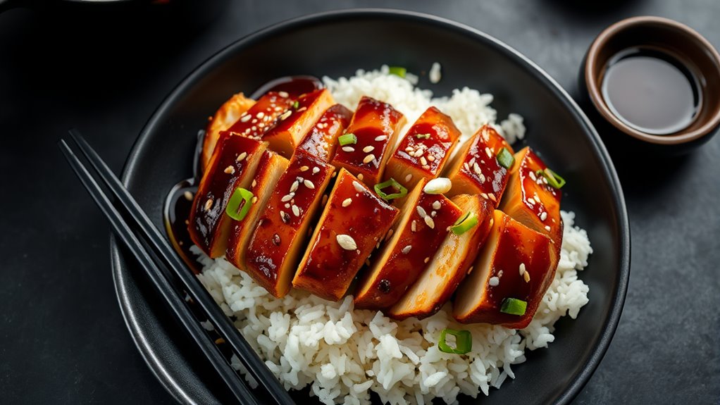 sesame ginger chicken recipe
