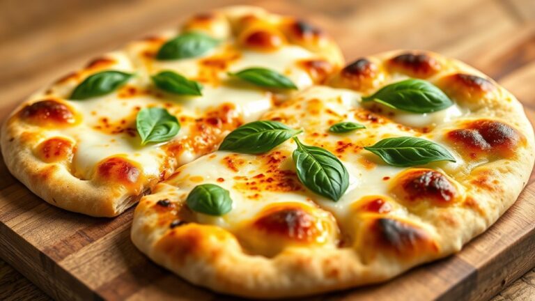 simple homemade naan pizza