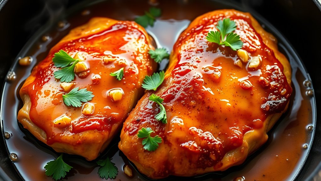 simple honey garlic chicken