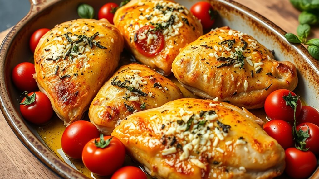 simple oven baked chicken