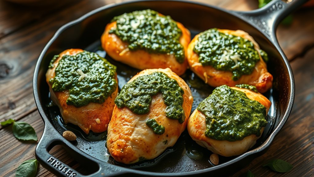 simple pesto chicken recipe