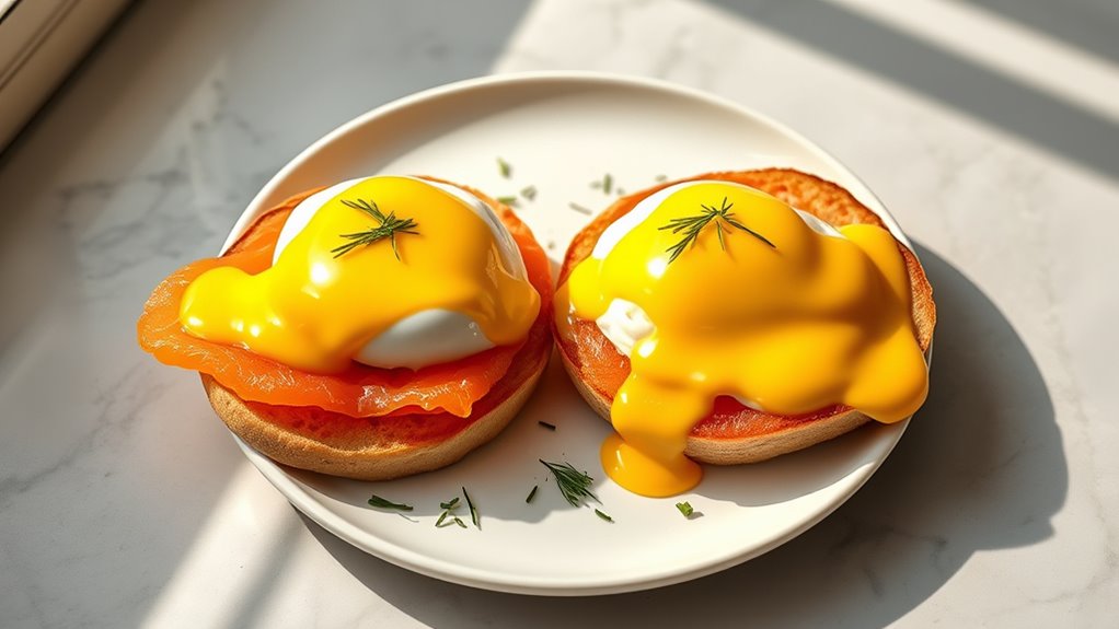 smoked salmon egg dish