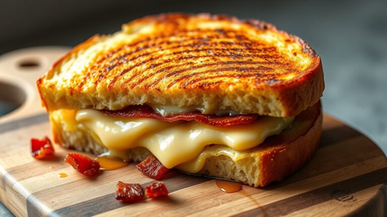 sourdough brie bacon sandwich