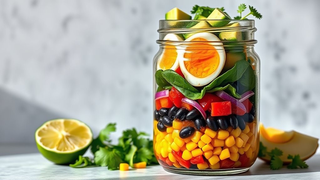 southwest black bean bowl