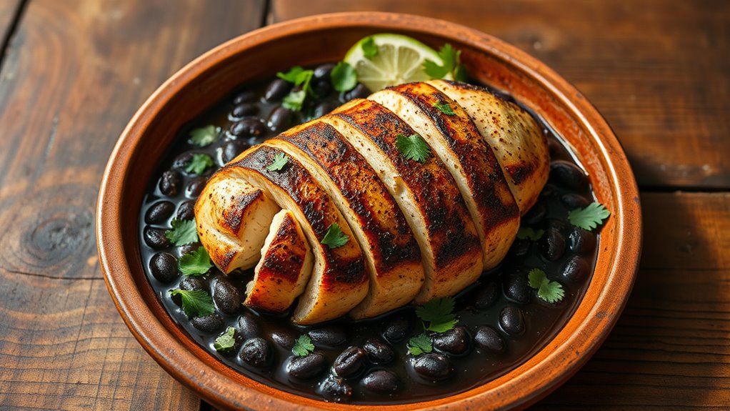 southwest chicken with beans