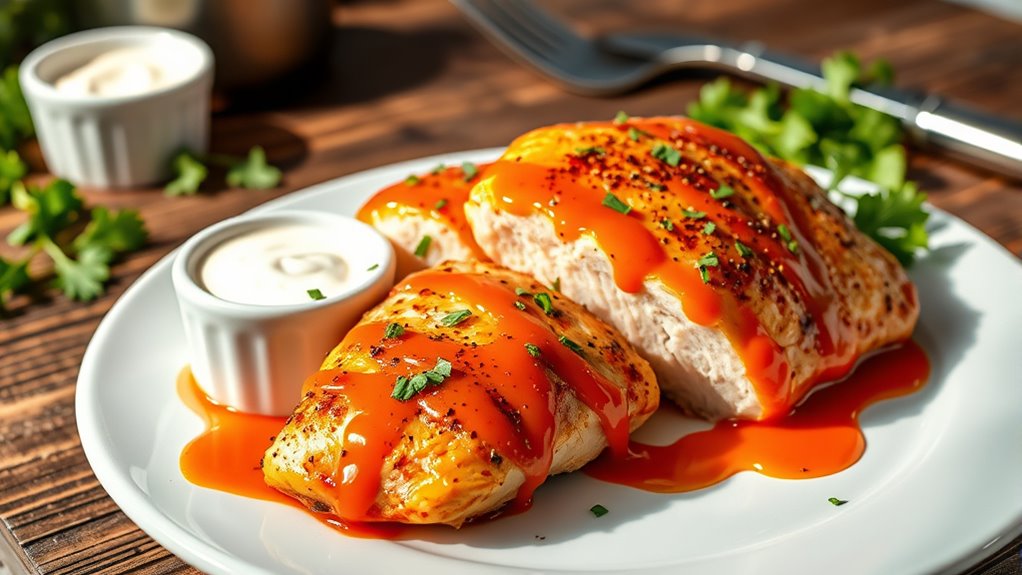 spicy buffalo chicken recipe
