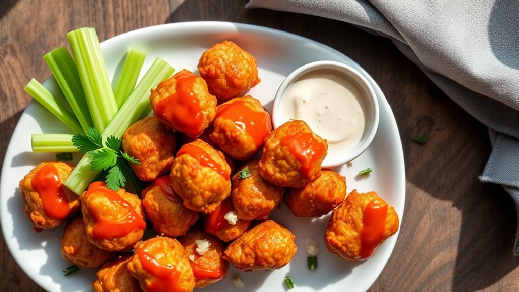 spicy chicken appetizer bites
