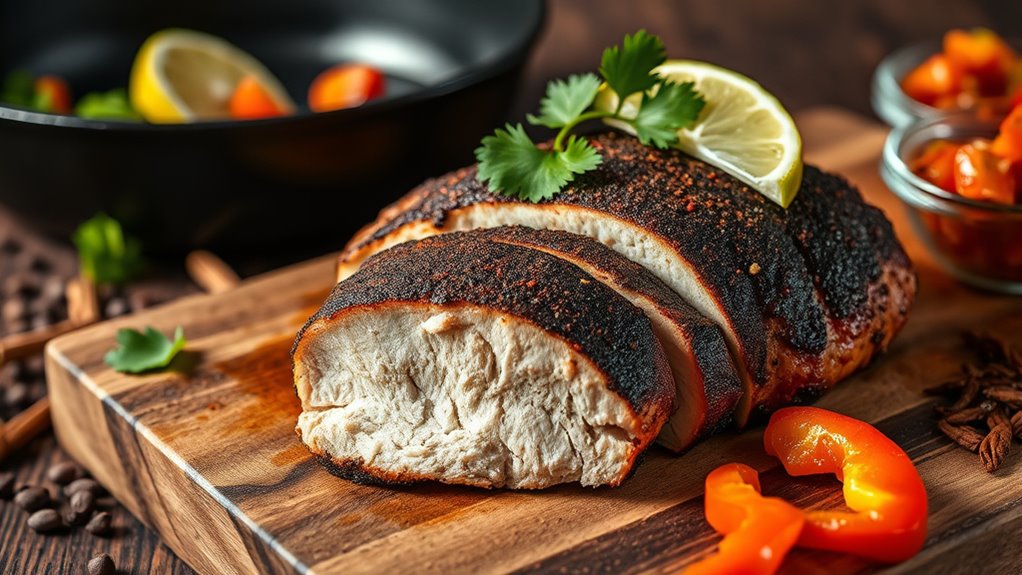 spicy grilled chicken dish