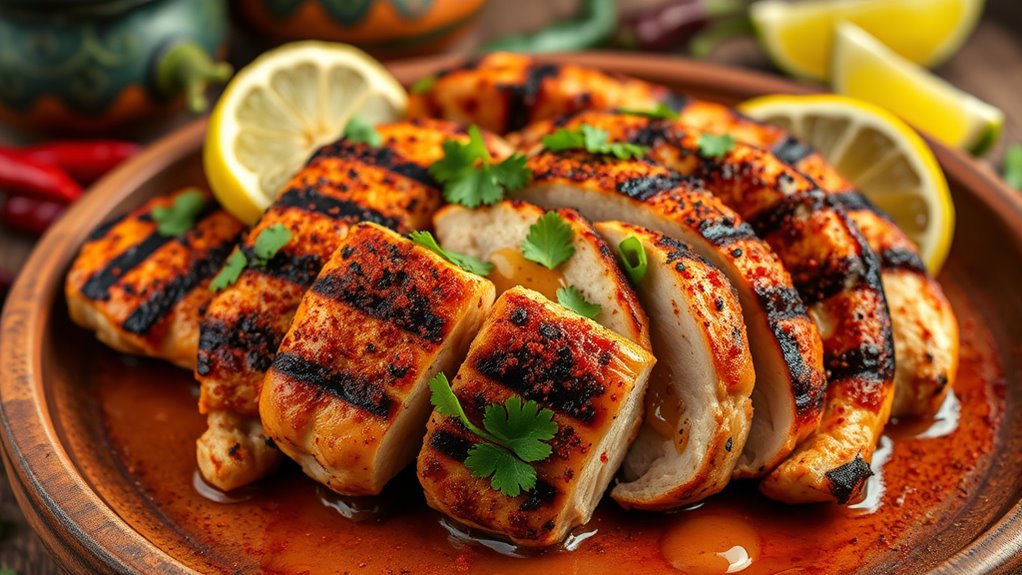 spicy lime flavored chicken recipe