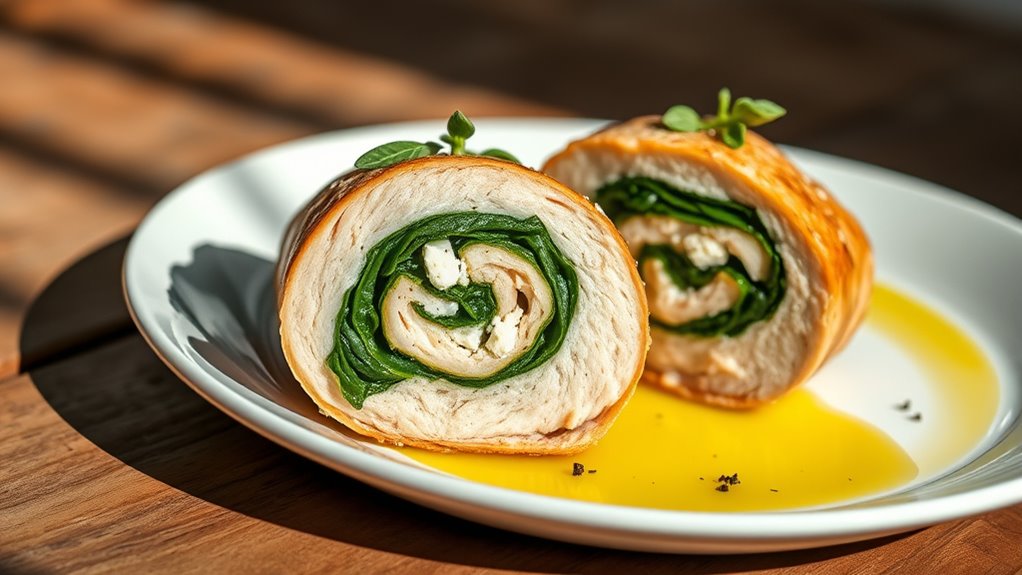spinach and feta chicken