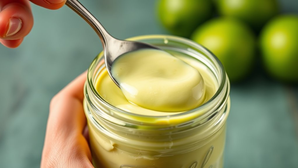spoon mixture into jars
