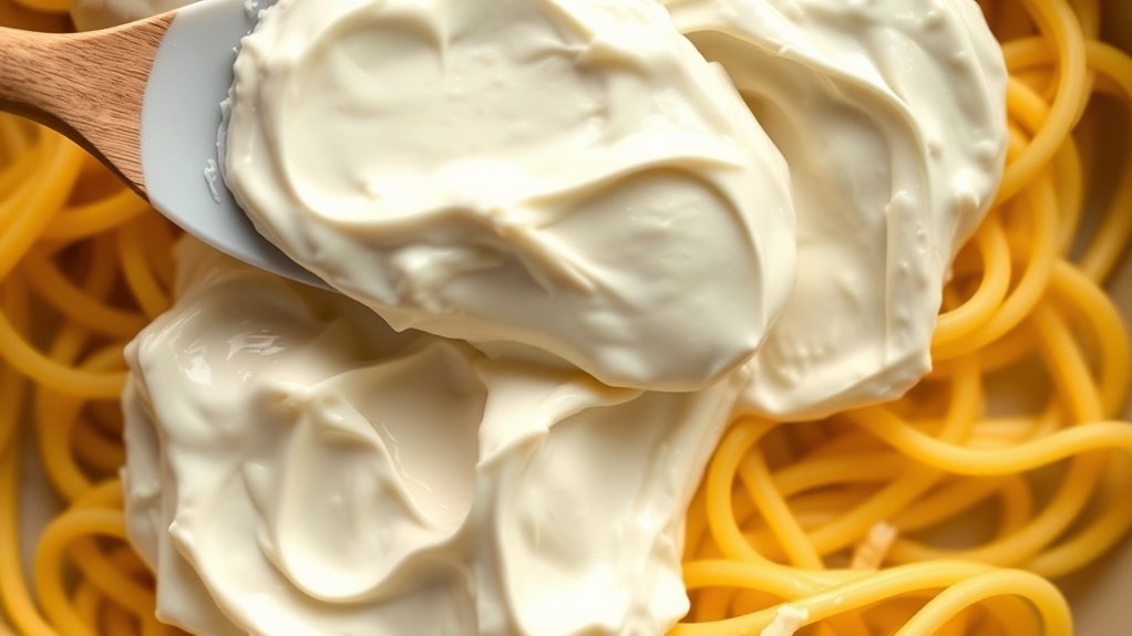 spread ricotta cheese smoothly