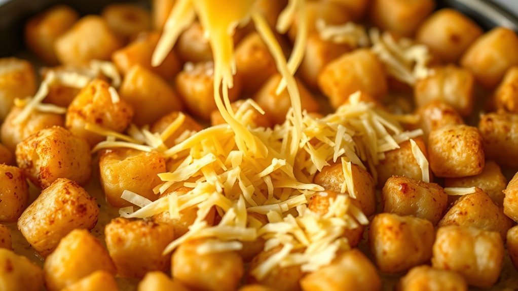 sprinkle cheese bake again