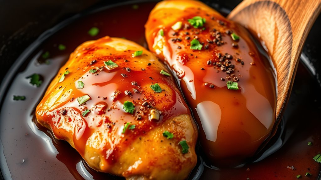 sweet and savory chicken