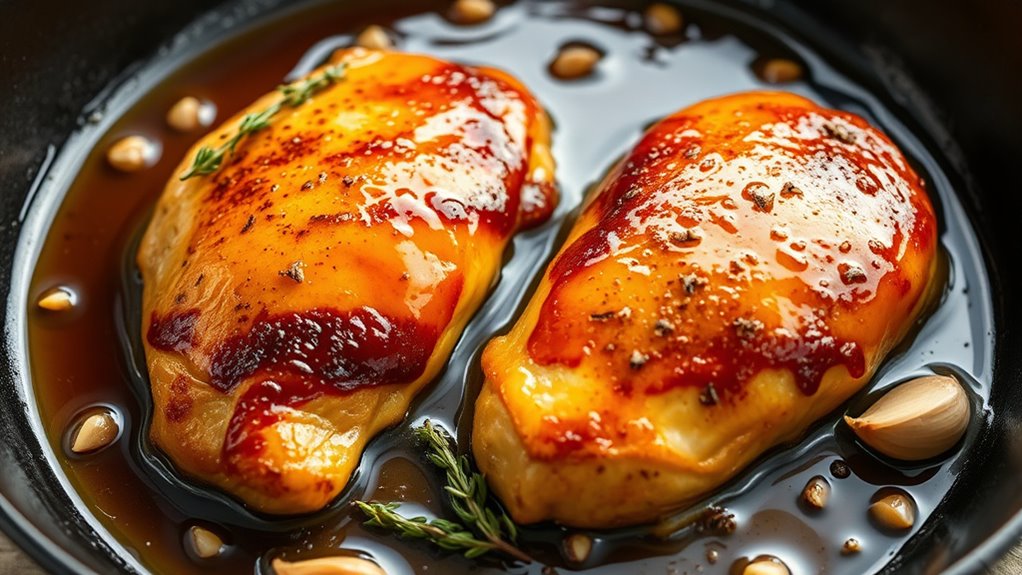 sweet and savory chicken