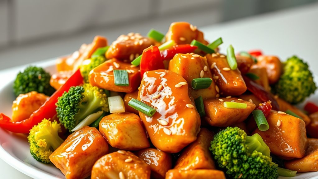 sweet and savory stir fry