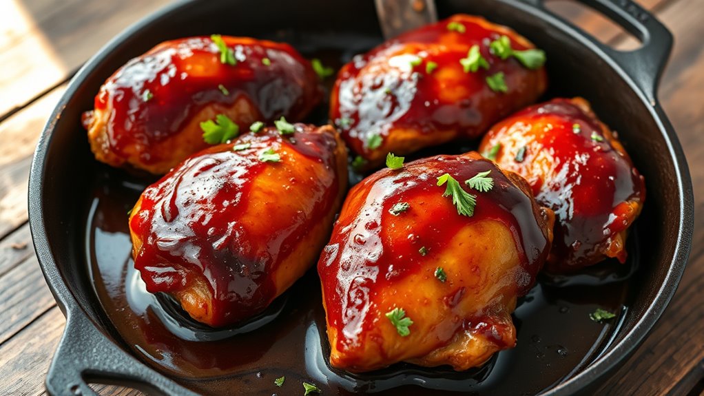 sweet and smoky chicken