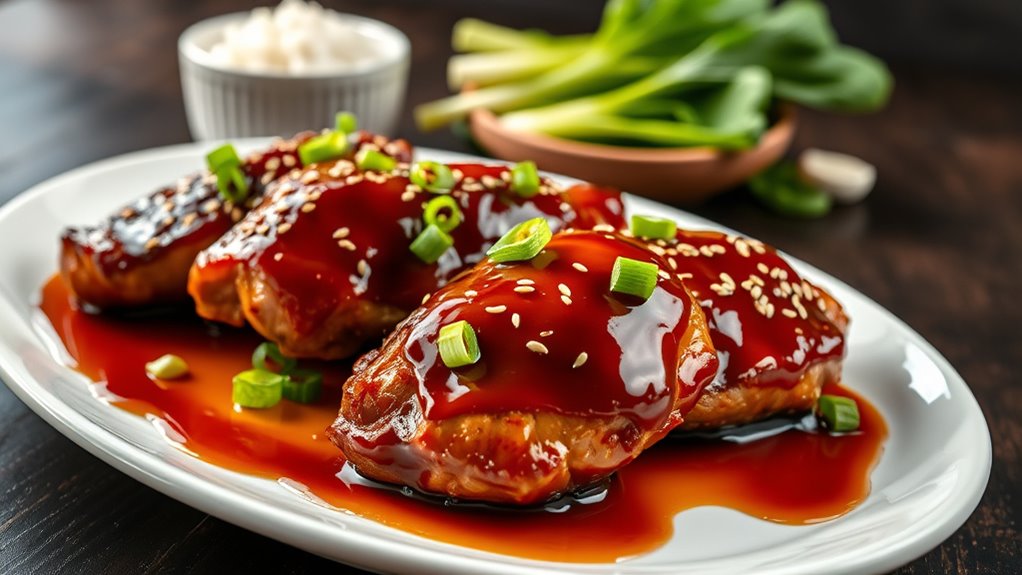 sweet and spicy chicken