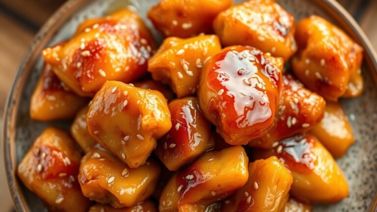 sweet and sticky chicken