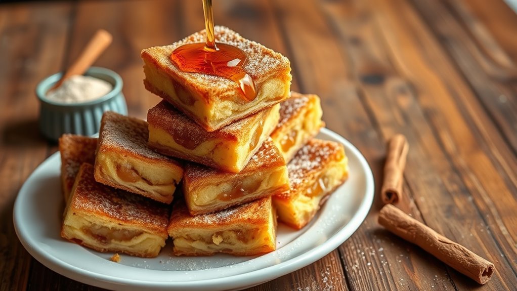 sweet crispy breakfast bites