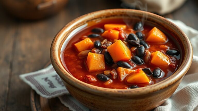 sweet potato black bean chili