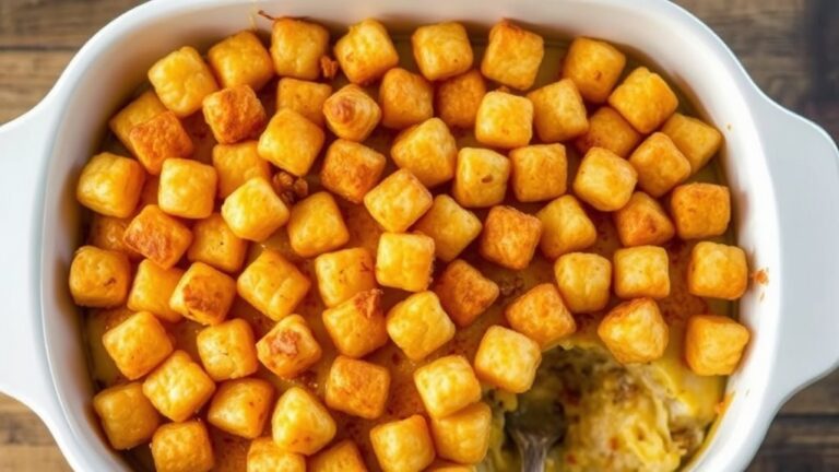 tater tot beef casserole