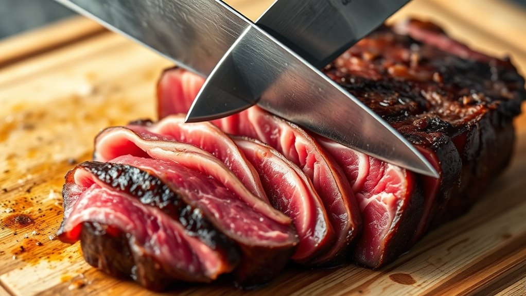 thinly slice ribeye steak