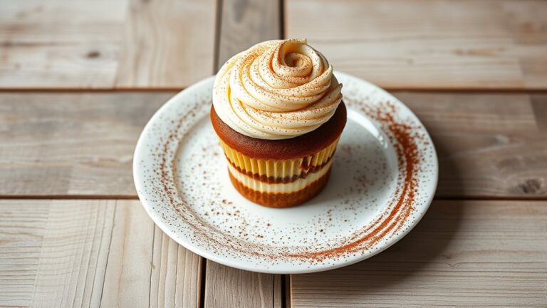 tiramisu flavored decadent cupcakes
