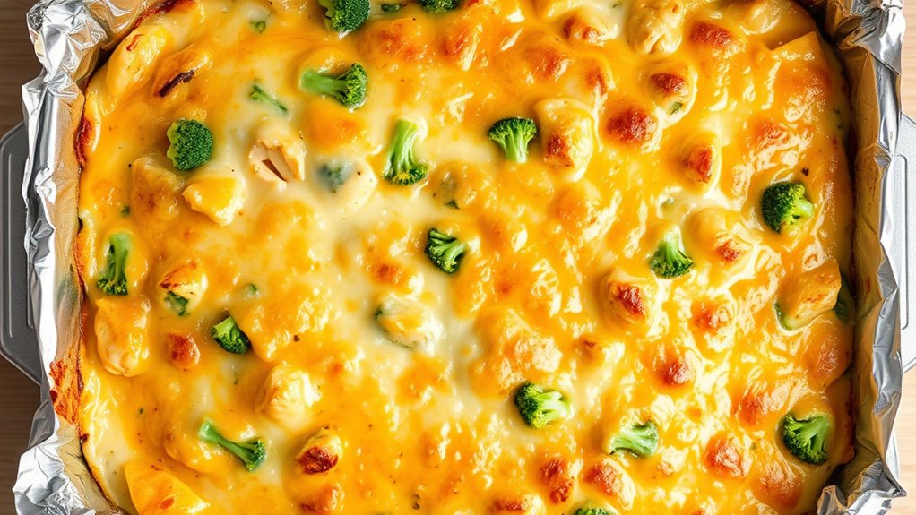 uncover cheese brown it