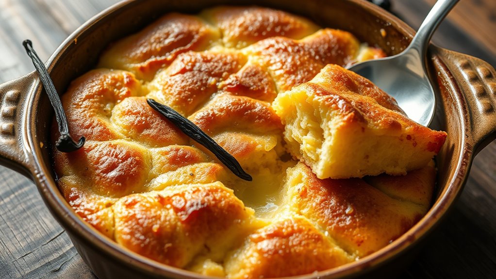 vanilla bean brioche dessert