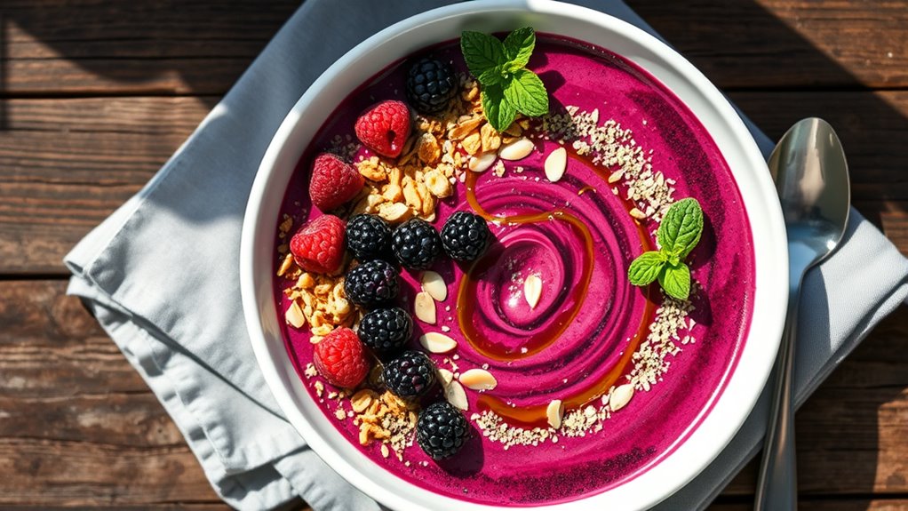 vibrant smoothie bowl recipes