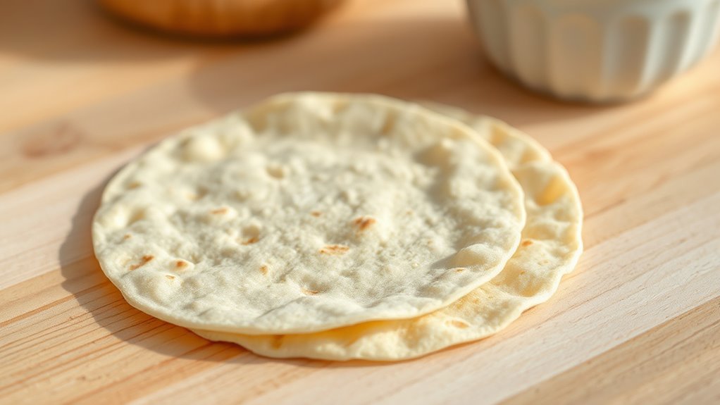 warm tortillas briefly