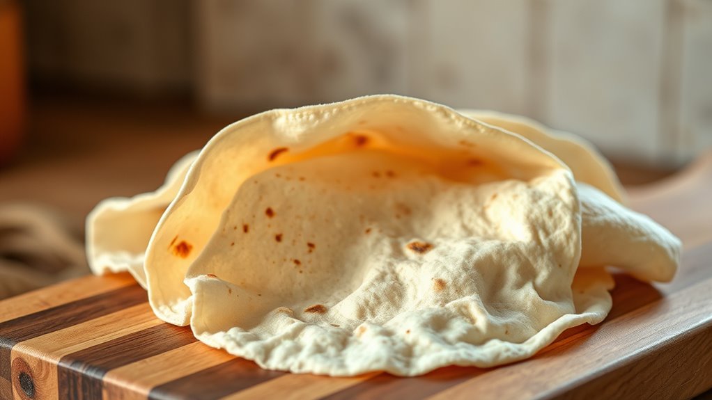 warm tortillas to avoid cracking