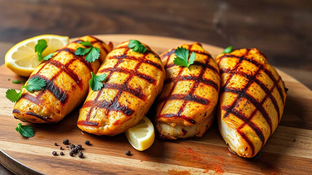 yogurt marinated spiced chicken