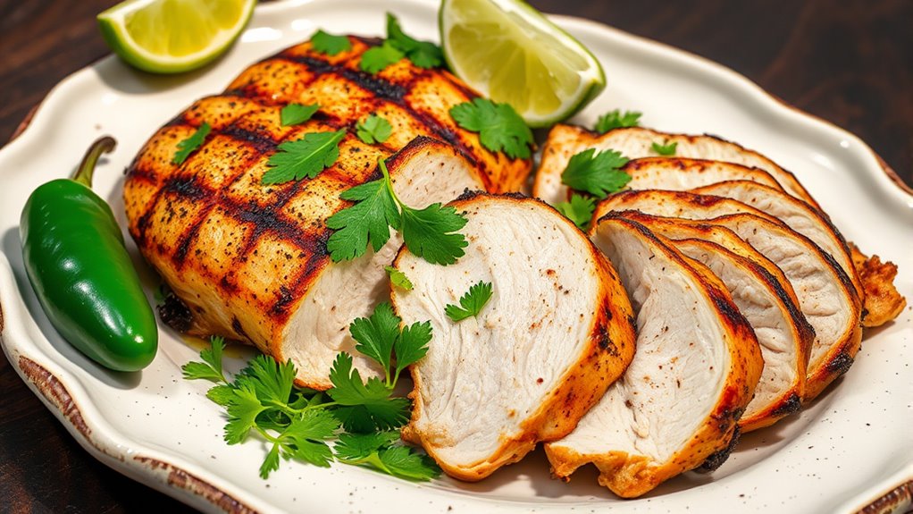zesty cilantro lime marinade