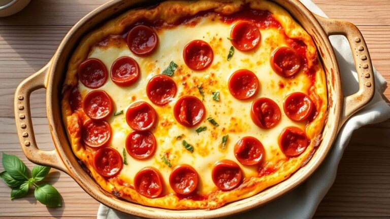 zucchini based pizza casserole recipe